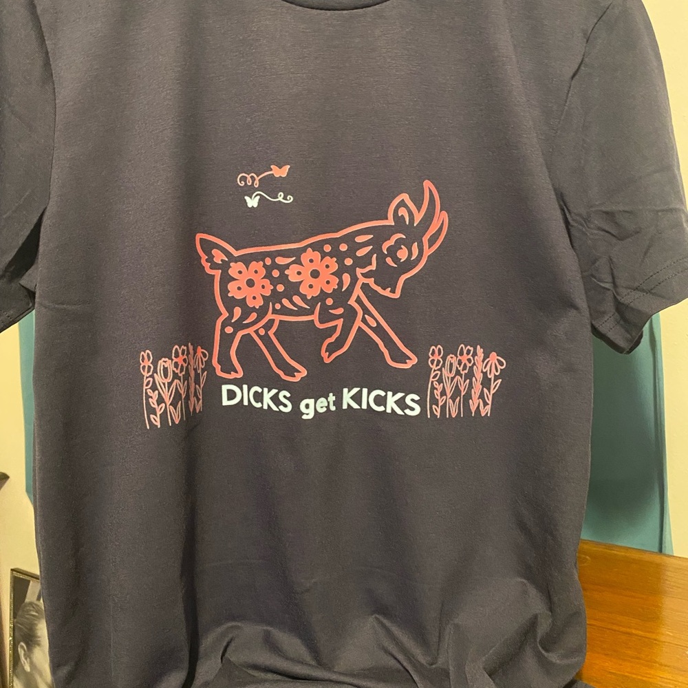 DICKS GET KICKS tee